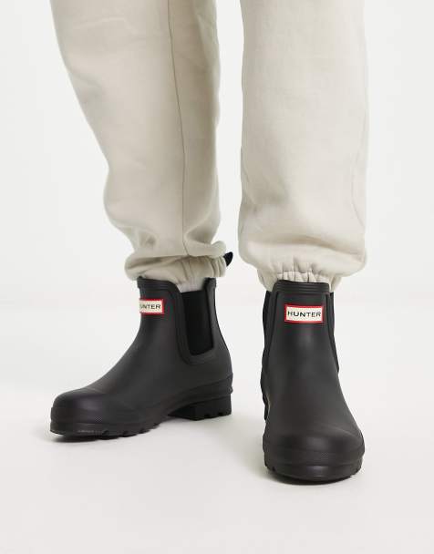 Hunter - Original - Bottines Chelsea - Noir - view 1