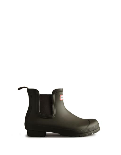 Hunter Original Chelsea boot in chocolate brown, 2 of 4