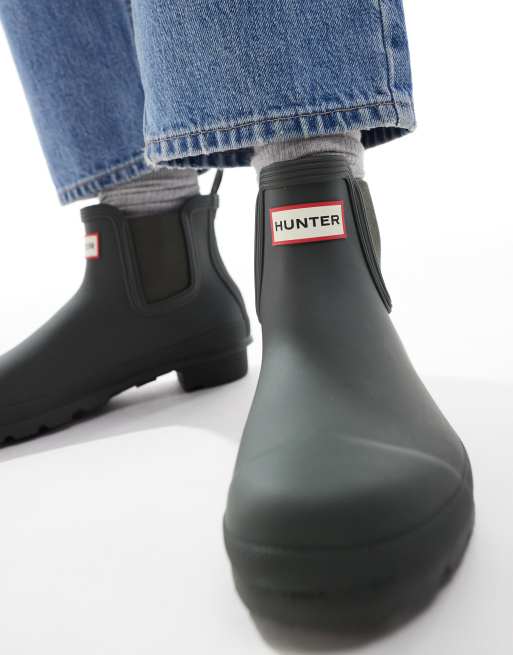 ハンター レディス ORIGINAL SHORT DARK OLIVE Hunter Boots Women's Original Short Boots Dark Olive