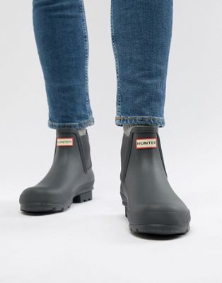 grey hunter chelsea boots