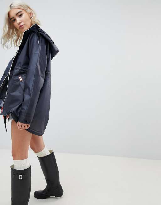 Asos hunter raincoat on sale