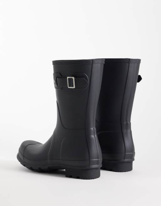 Hunter – Original-Gummistiefel mit kurzem Schaft in Schwarz, 2 von 4