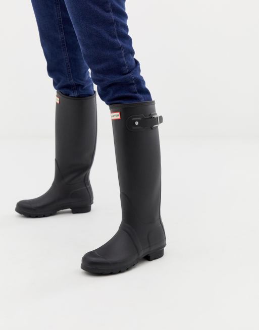 Hunter Original – Hohe Gummistiefel in Schwarz  , 4 von 4