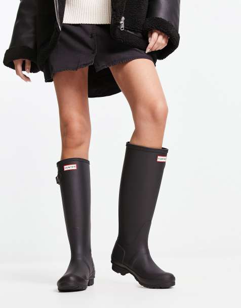 Hunter Original – Hohe Gummistiefel in Schwarz - view 1
