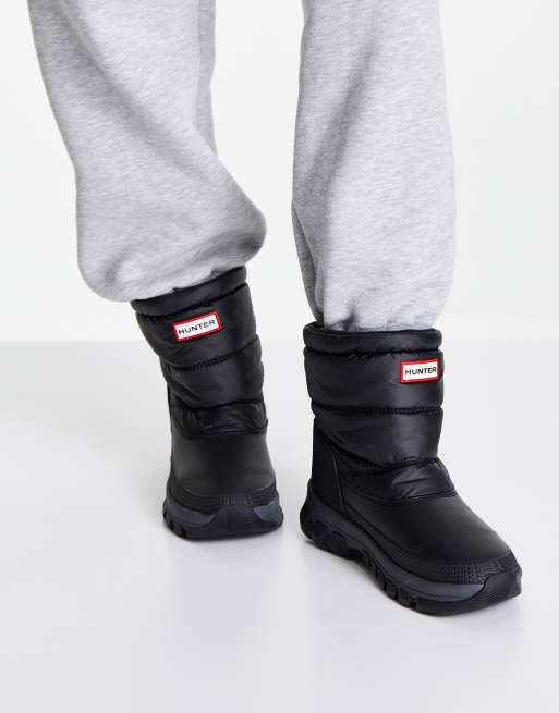 Hunter insulated hot sale short boots