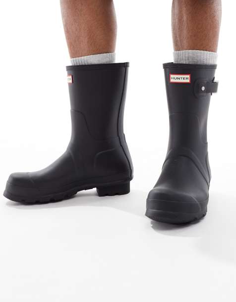 Hunter Original – Kurze Stiefel in Schwarz - view 1