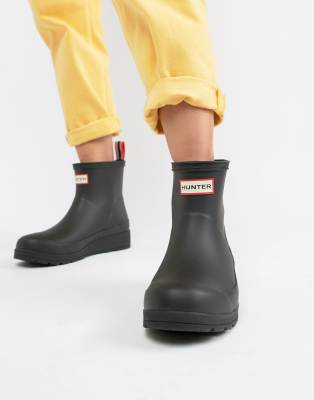 hunter short wellington boots