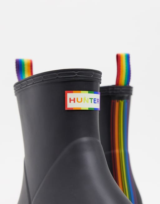 Hunter on sale boots multicolor