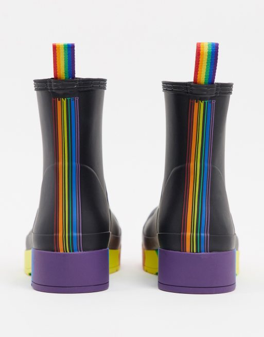 Hunter 2025 pride wellies