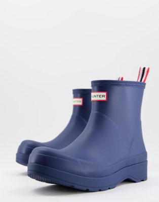 Hunter Original play short wellington boots In navy-Blue