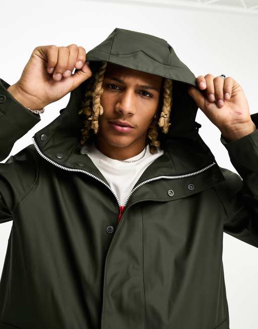 Hunter green clearance rain jacket