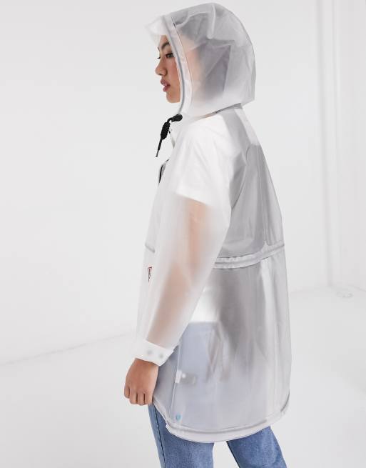 White sales rain coat