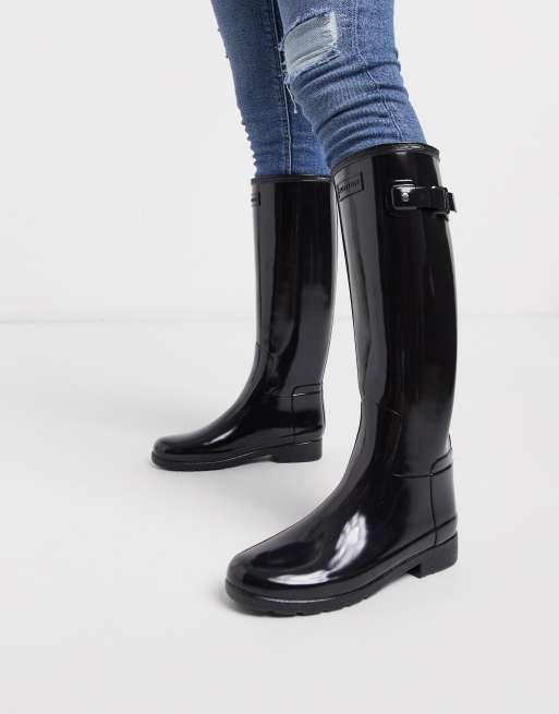 canvas hunter boots