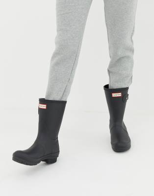 hunter ankle wellington boots