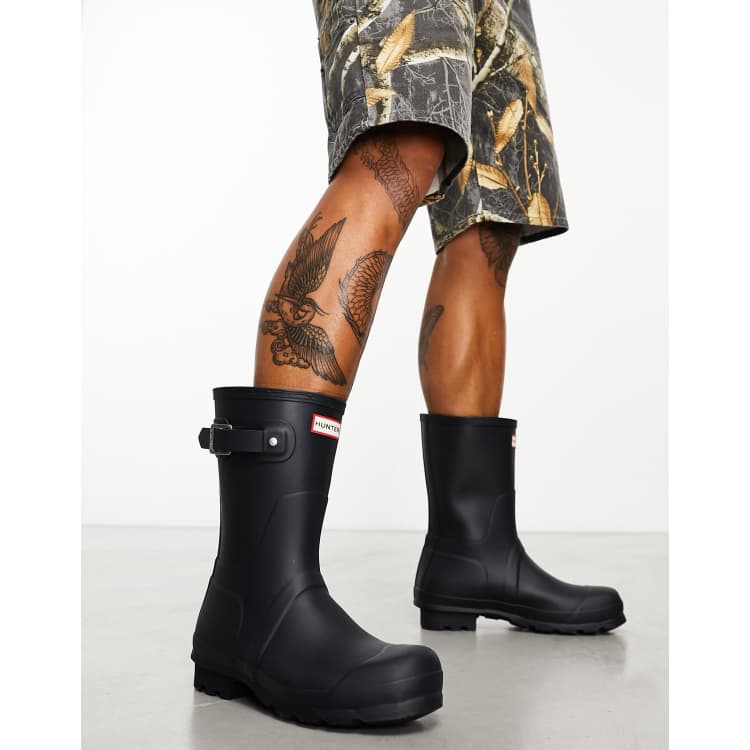 Hunter Original Short Wellington Boots in Navy ClassicfuncenterShops John smith Women s shoes Casual