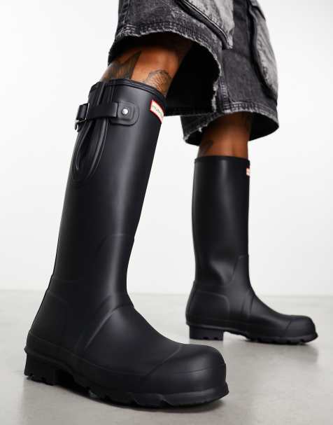 Mens short hotsell hunter wellies