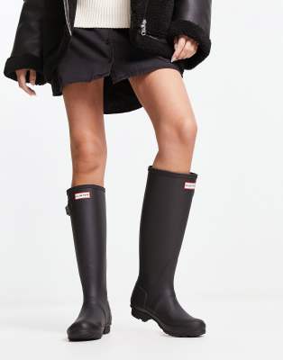 navy high knee boots