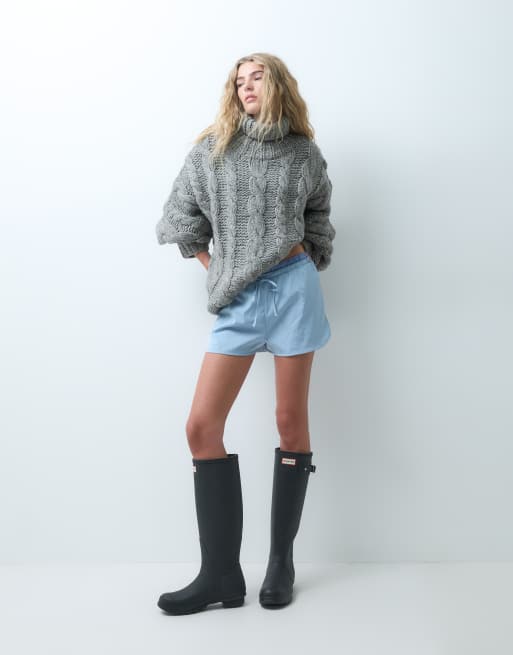 Hunter Original Tall gumboots in black, 2 of 4