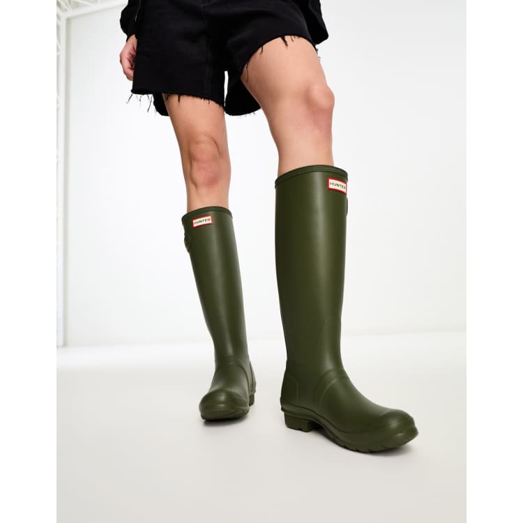 Olive 2025 hunter boots