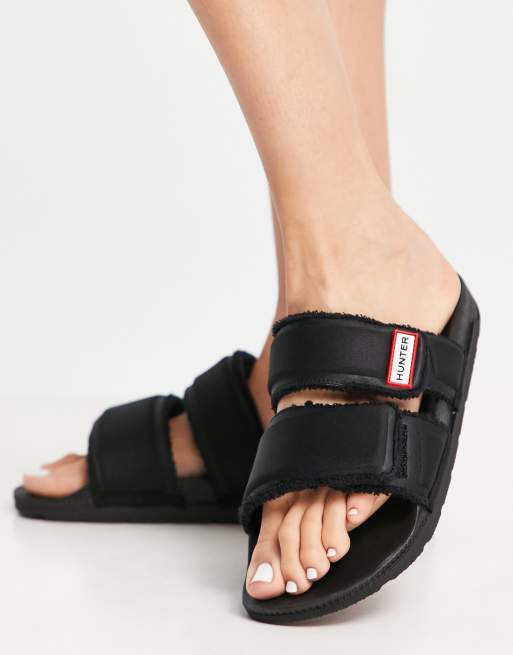 Slides with best sale adjustable strap