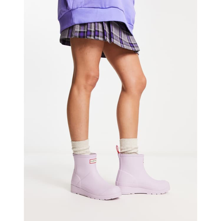 Purple hunter hot sale rain boots