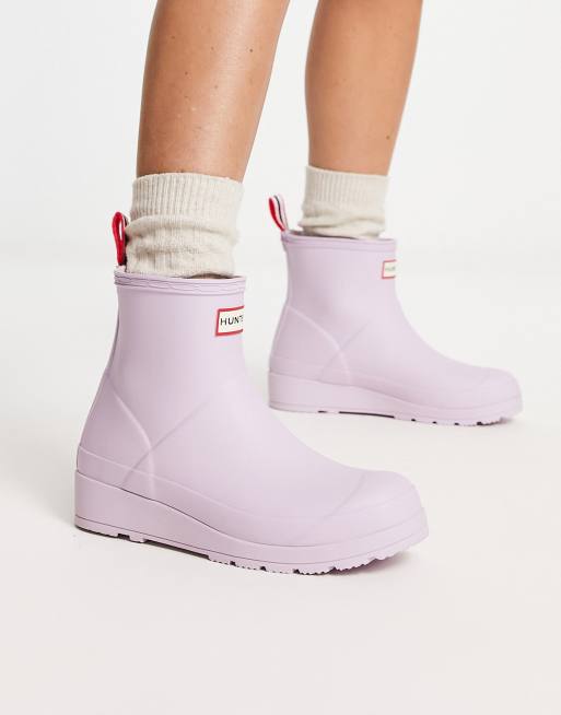 Hunter play deals boots pink