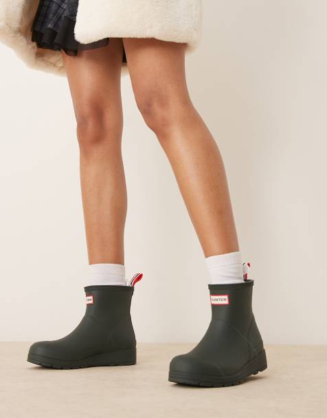 Hunter - Playboot - Bottines en caoutchouc - Vert - view 1