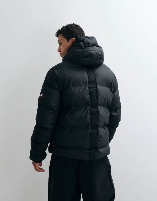 Hunter puffer-jakke i sort, 3 af 5