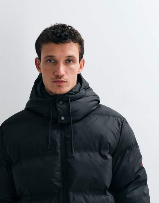 Hunter puffer-jakke i sort, 4 af 5