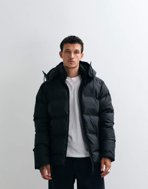 Hunter puffer-jakke i sort, 5 af 5