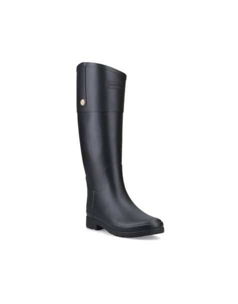Hunter Refined riding boot in black - view 1
