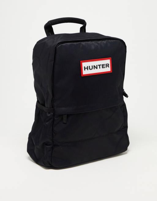 Hunter - Sort rygsæk i nylon