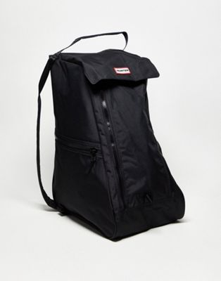 Hunter Tall Boot Bag in Black
