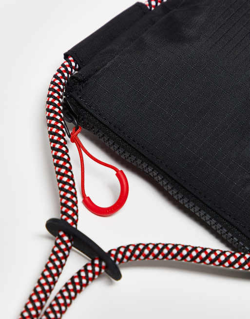 HUNT☆Travel Ripstop Phone Pouch - Black/Red Box Logo HUNT☆Travel Ripstop Phone Pouch - Black/Red Box Logo
