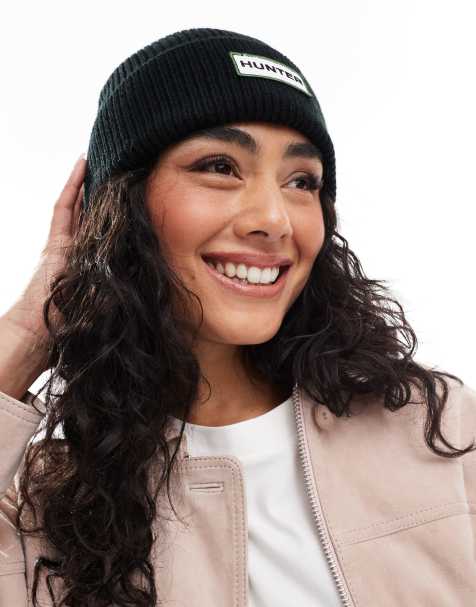 Hunter - Uniseks beanie in zwart - view 1