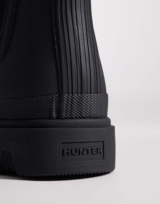 Hunter Unisex – Downpour – Czarne sztyblety, 5 z 5