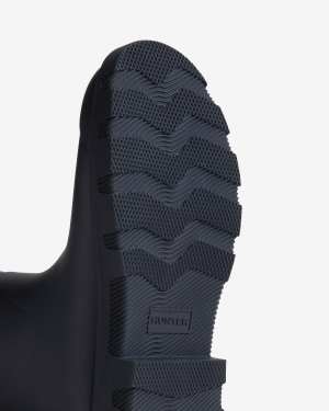 Hunter Unisex Downpour tall wellington boots in navy