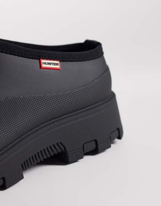 Hunter Unisex Elements clog in black, 2 of 4