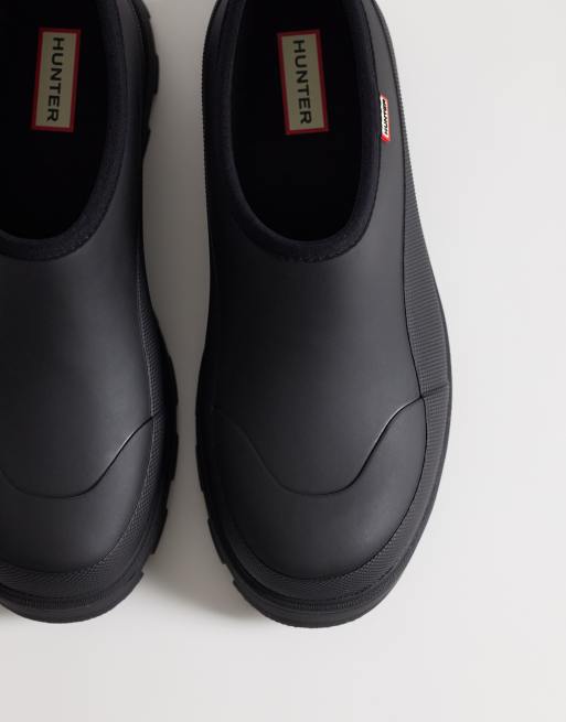 Hunter Unisex Elements clog in black, 3 of 4