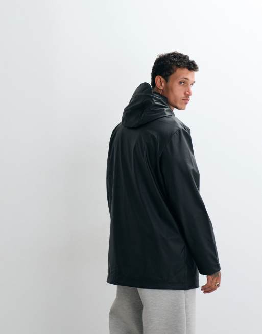 Hunter unisex regnfrakke i sort, 4 af 5