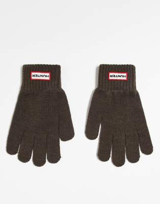 Hunter Hunter Unisex single set gloves in brown
