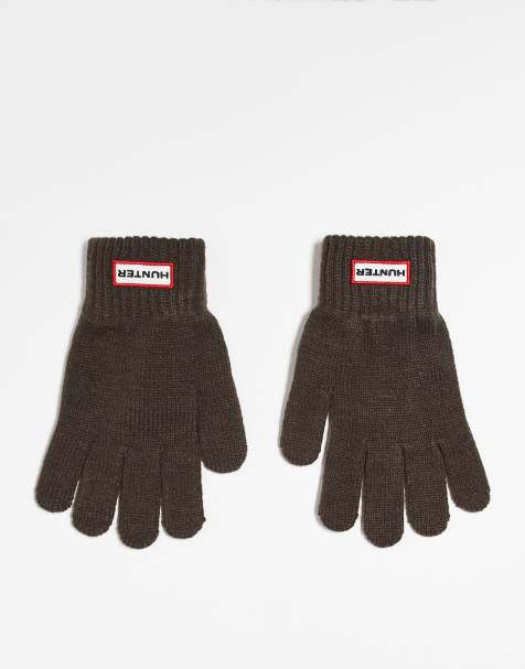 Hunter Unisex single set gloves in brown - view 1