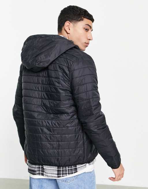 Hurley Balsam packable jacket in black | ASOS