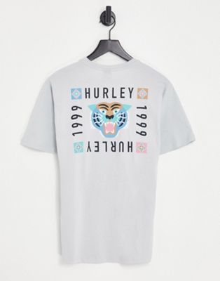 Hurley Bengal t-shirt in grey