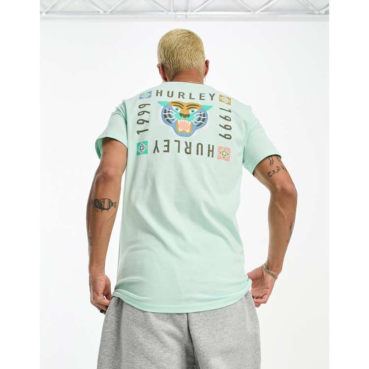 Hurley bengal t shirt in mint