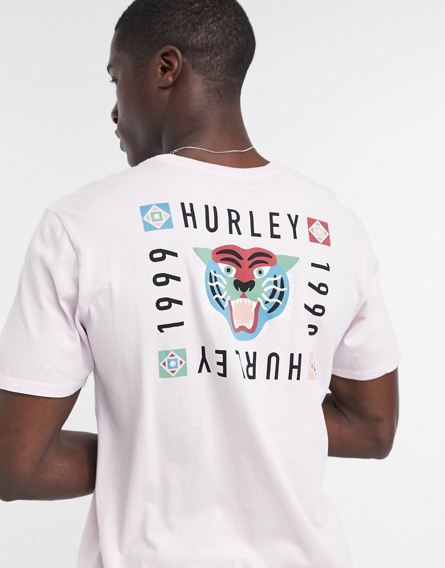 Hurley - Bengal - T-shirt in roze