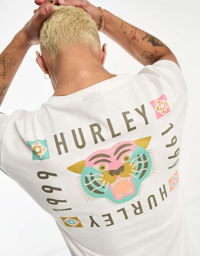 Hurley - bengal t-shirt in white