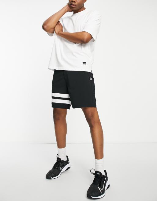 Hurley - Block Party - Short de bain 18 pouces - Noir