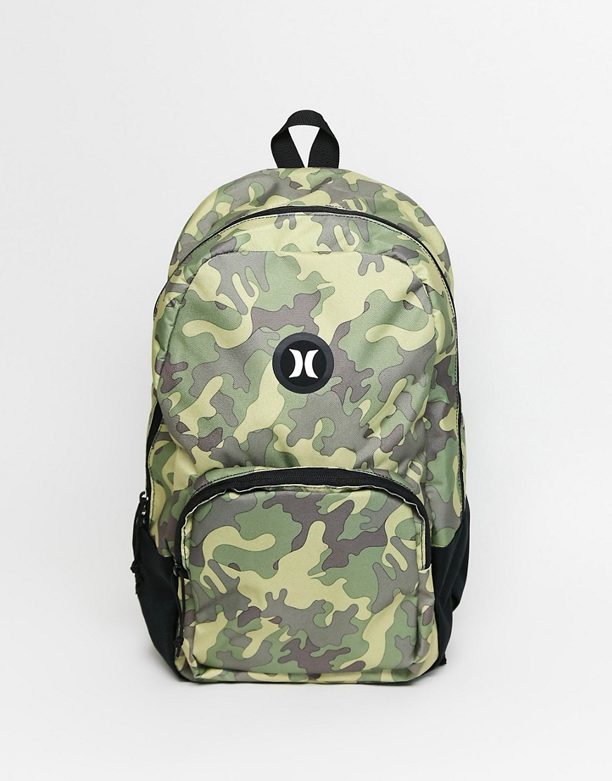 Hurley Bloke Solid backpack in khaki-Green
