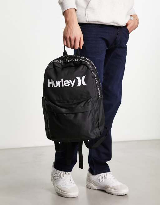 Hurley – Czarny plecak z taśmą, 2 z 4